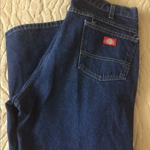 Dickies Relaxed Straight Fit Carpenter Jeans 38x30
